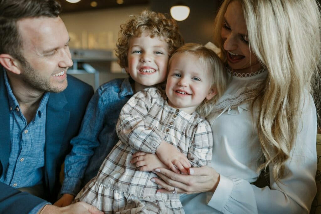 dr chase kelly with his family