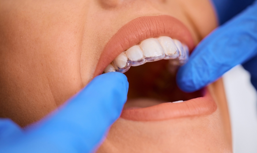 how to maintain good oral hygiene while wearing invisalign aligners